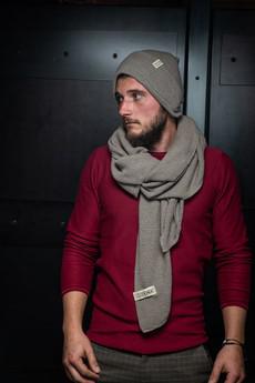 Twelve Million Omslagdoek Texas - Taupe van Twelve Million