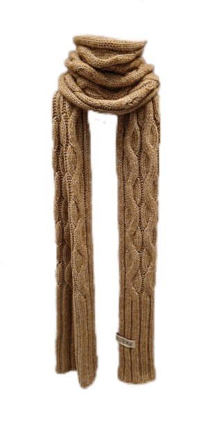 Twelve Million Sjaal IJsland - Taupe from Twelve Million