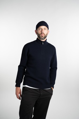 Merino Half Zip Sweater from UNBORN
