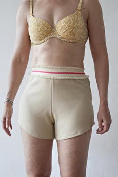 Short Beige made from Recycled cotton and Cashmere van Undercharments