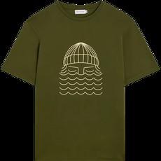 Bask in the Sun Olive To The Sea T-shirt via UP TO DO GOOD