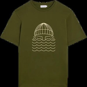 Bask in the Sun Olive To The Sea T-shirt from UP TO DO GOOD