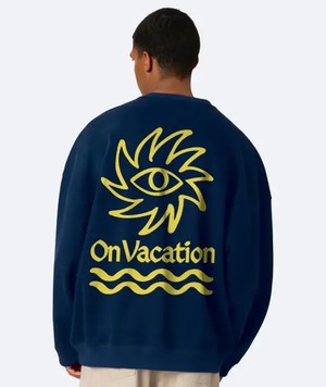 On Vacation Cruise Sweater Donkerblauw from UP TO DO GOOD