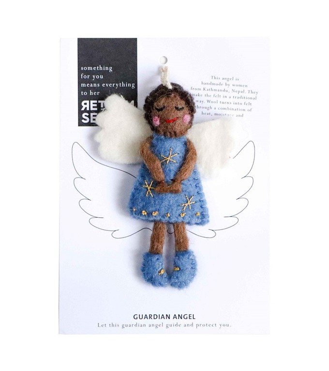 Angel Of The World Blauw from UP TO DO GOOD