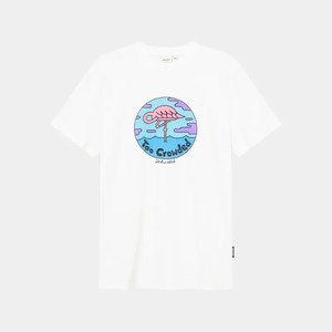 Dedicated T-Shirt Stockholm Too Crowed White from UP TO DO GOOD