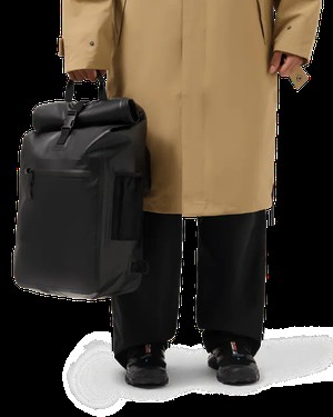 Maium XL Rolltop Backpack Black from UP TO DO GOOD