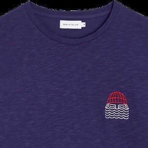 Bask In The Sun T-Shirt Mini To The Sea Blue from UP TO DO GOOD
