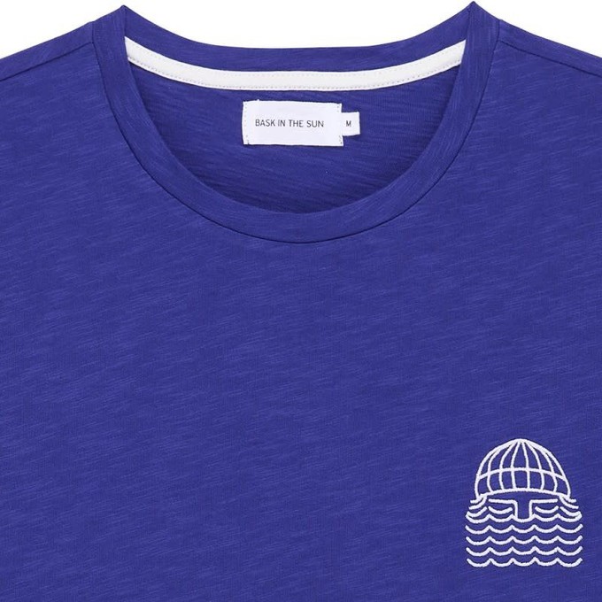 Bask In The Sun Outremer Mini To The Sea T-Shirt Blue from UP TO DO GOOD