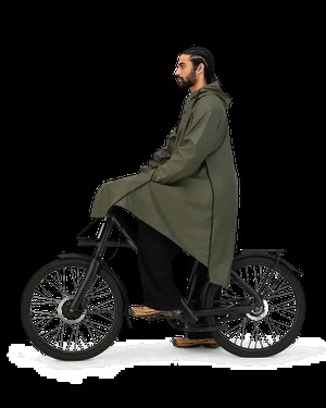 Maium Regenjas Original Army Green from UP TO DO GOOD