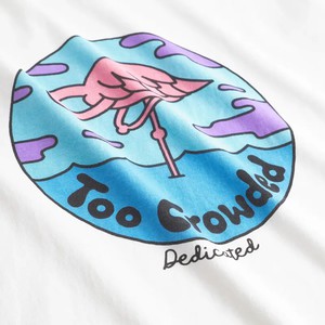 Dedicated T-Shirt Stockholm Too Crowed White from UP TO DO GOOD