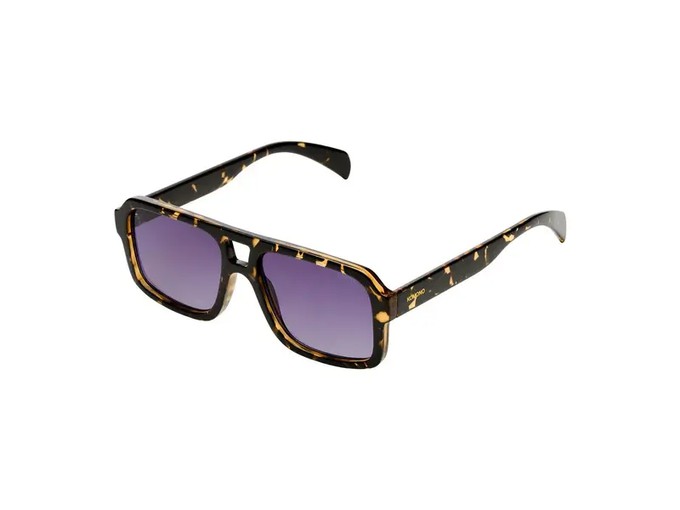 Komono Zonnebril Falcon Dark Tortoise from UP TO DO GOOD