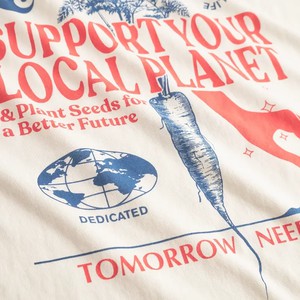 Dedicated T-Shirt Stockholm Support Seed Off-white from UP TO DO GOOD