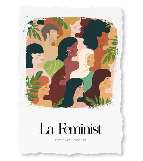 MeloLelo La Feminist Art Print A4 from UP TO DO GOOD