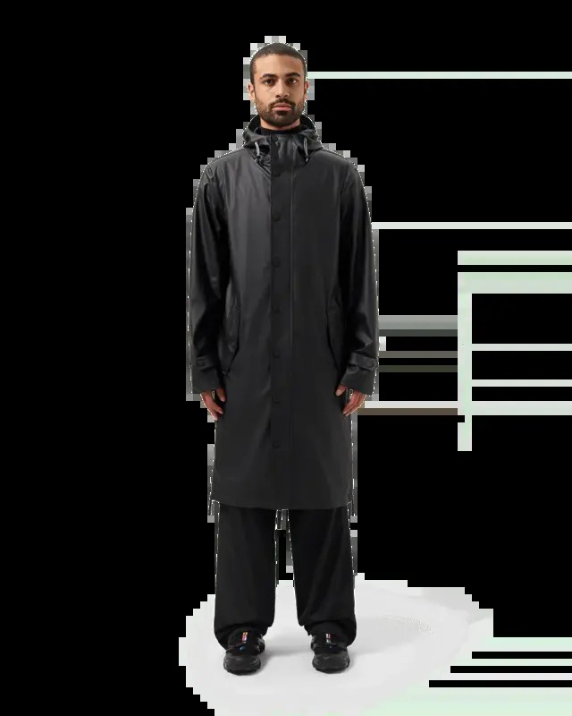 Maium Original Regenjas Black Reflective from UP TO DO GOOD