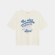 Dedicated Vadstena T-Shirt Share A Slice Off White via UP TO DO GOOD