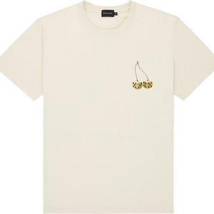 Bask In The Sun T Shirt Dices Tee Wit from UP TO DO GOOD