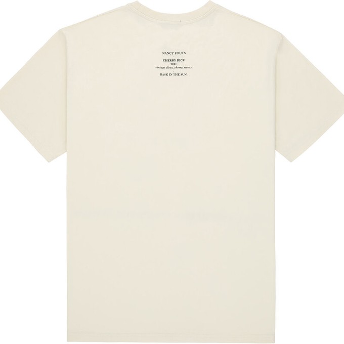 Bask In The Sun T Shirt Dices Tee Wit from UP TO DO GOOD