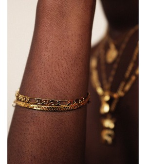 T.I.T.S. Anchor Chain Bracelet Goud from UP TO DO GOOD