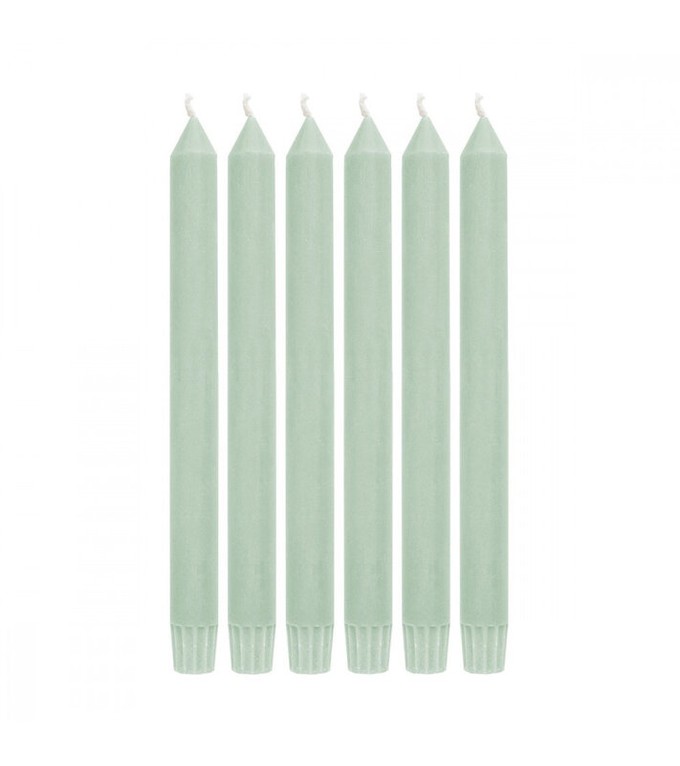 Return to Sender Dinerkaarsen Lang Lichtgroen from UP TO DO GOOD