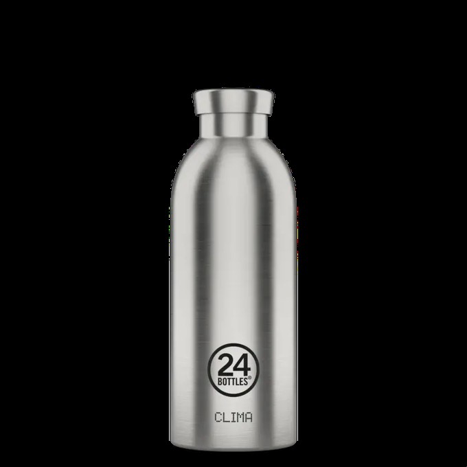 24 Bottles Clima Bottle Brushed Steel 500 ml from UP TO DO GOOD