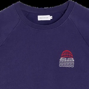 Bask in the Sun Mini To The Sea sweatshirt indigo from UP TO DO GOOD