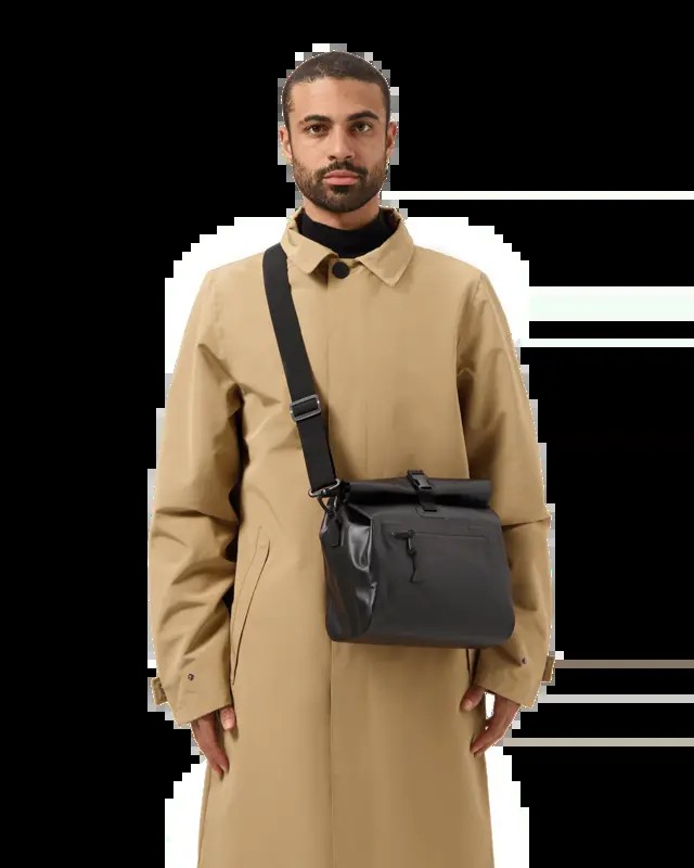 Maium XS Messenger Bag Black from UP TO DO GOOD