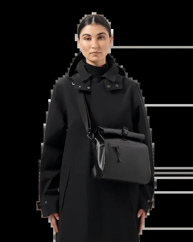 Maium XS Messenger Bag Black from UP TO DO GOOD