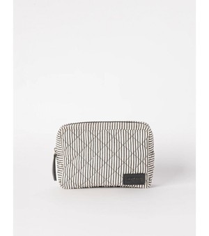 O My Bag Bella Pouch Cotton Black Classic Leather from UP TO DO GOOD