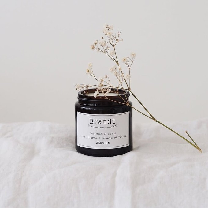 Brandt Kaarsen Apotheek Collectie Jasmijn Kaars from UP TO DO GOOD