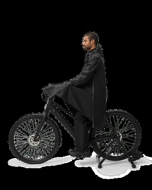 Maium Original Regenjas Black Reflective from UP TO DO GOOD