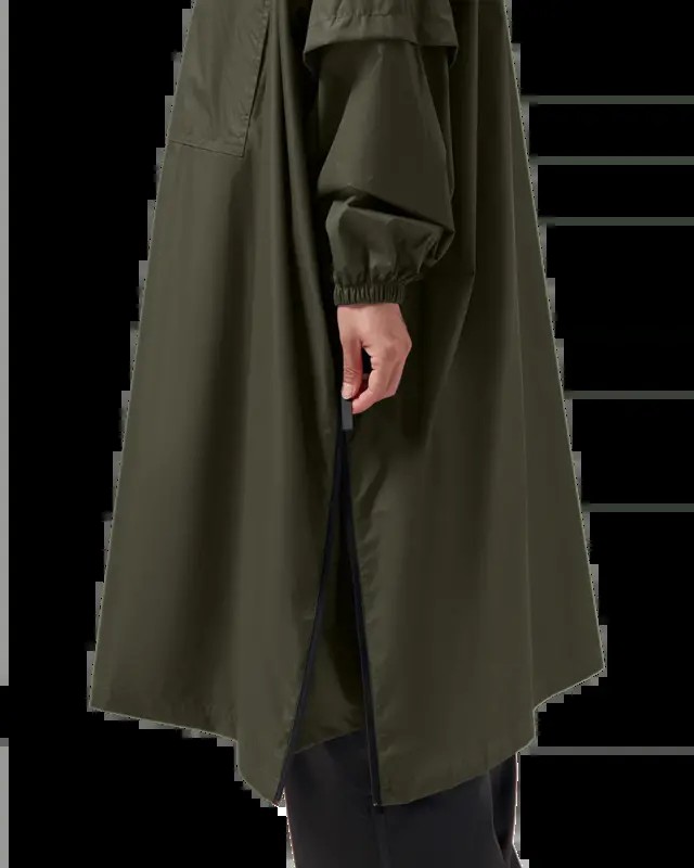 Maium Poncho Army Green from UP TO DO GOOD