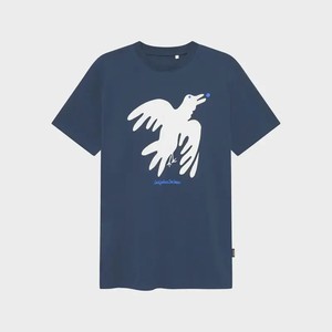 Dedicated T-Shirt Stockholm The Phoenix Bird Navy from UP TO DO GOOD