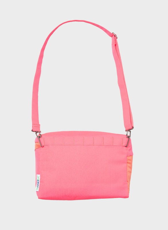 Susan Bijl The New Bum Bag Fluo Pink & Coral Medium from UP TO DO GOOD