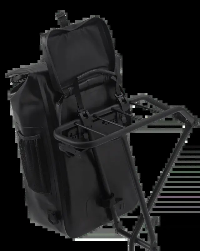 Maium XL Rolltop Backpack Black from UP TO DO GOOD