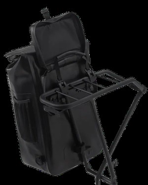 Maium XL Rolltop Backpack Black from UP TO DO GOOD