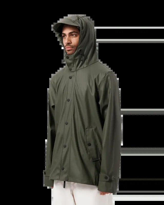 Maium Regenjas Original Short Army Green from UP TO DO GOOD