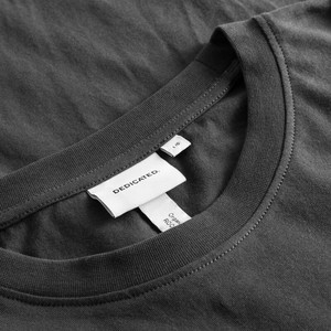 Dedicated T-shirt Stockholm Enjoy the Now Charcoal from UP TO DO GOOD