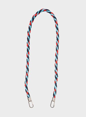 Susan Bijl The New Kumihimo Strap Blue & Red Alert Short from UP TO DO GOOD