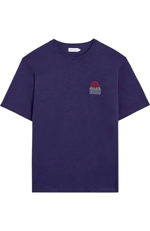 Bask In The Sun T-Shirt Mini To The Sea Blue from UP TO DO GOOD