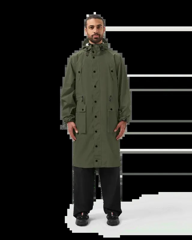 Maium Lightweight Parka Army Green from UP TO DO GOOD