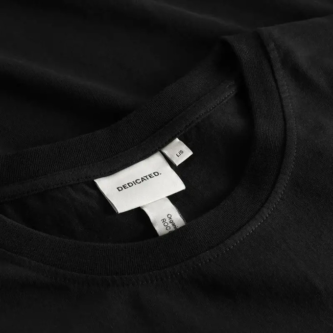Dedicated T-shirt Stockholm Depresso Black from UP TO DO GOOD