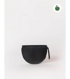 O My Bag Laura Coin Portemonnee- Black Apple Leather via UP TO DO GOOD