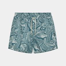Dedicated Zwembroek Sandhamn Clay Swirl Blue S via UP TO DO GOOD