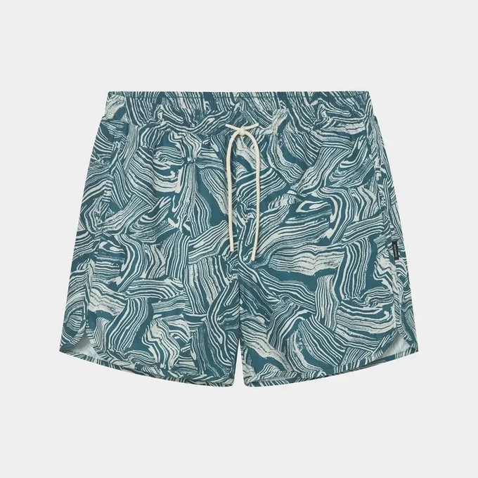 Dedicated Zwembroek Sandhamn Clay Swirl Blue S from UP TO DO GOOD
