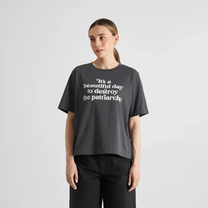 Dedicated T-Shirt Vadstena Beautiful Day Charcoal from UP TO DO GOOD