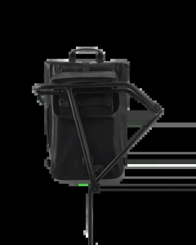 Maium XL Rolltop Backpack Black from UP TO DO GOOD