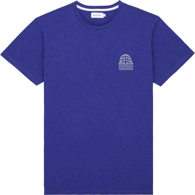 Bask In The Sun Outremer Mini To The Sea T-Shirt Blue from UP TO DO GOOD