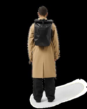 Maium XL Rolltop Backpack Black from UP TO DO GOOD