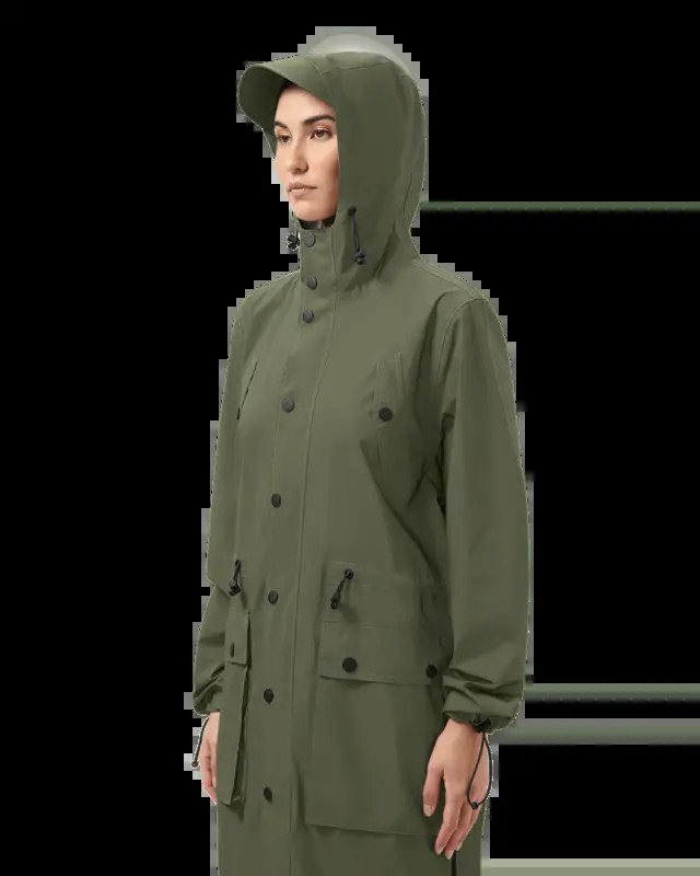 Maium Lightweight Parka Army Green from UP TO DO GOOD