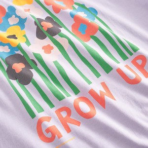 Dedicated T-Shirt Vadstena Grow Up Thistle Purple from UP TO DO GOOD